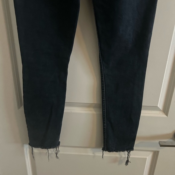 RE/DONE Original High Rise Ankle Crop Stretch Jeans Size 26 - Picture 6 of 7